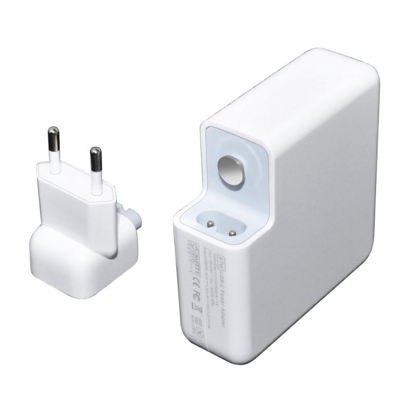 Захранване за лаптоп Makki Adapter Apple - 87W TYPE-C With USB-C Cable - MAKKI-NA-AP-38на ниска цена с бърза доставка - BestPC.BG