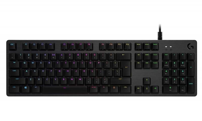 Клавиатура Gaming keyboard Logitech G512, черен - 920-009352на ниска цена с бърза доставка - BestPC.BG