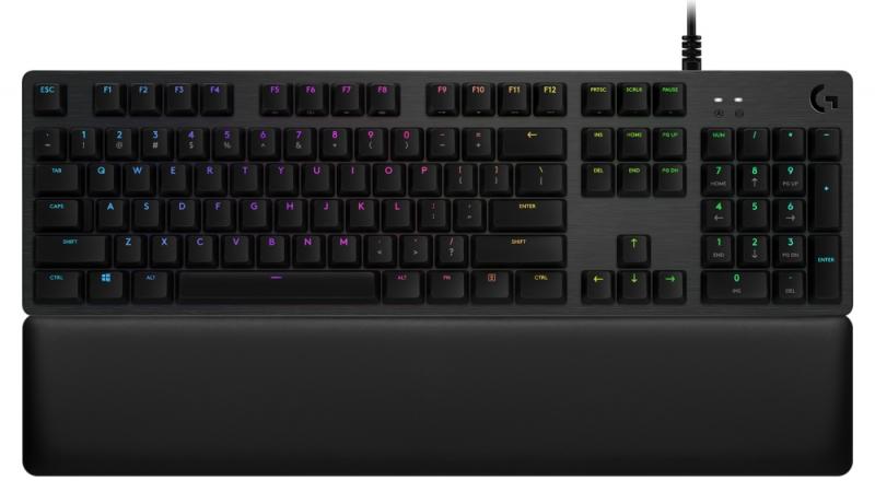 Клавиатура Геймърска Logitech G513 Keyboard, GX Brown Tactile, Lightsync RGB, Чернана ниска цена с бърза доставка - BestPC.BG