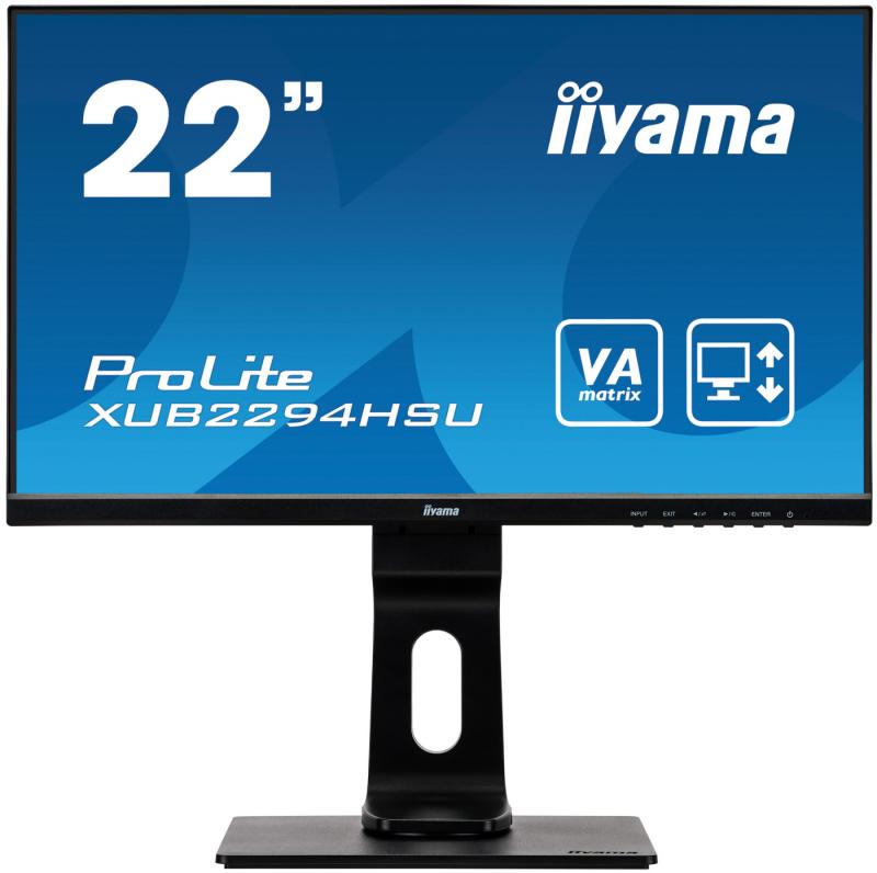 Монитор IIYAMA XUB2294HSU-B1на ниска цена с бърза доставка - BestPC.BG
