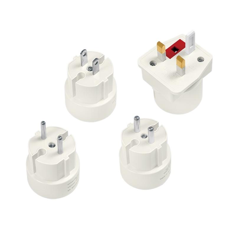 Кабел/адаптер Power Travel Adapter, 4pcs, 2A-250V, Logilink PA0186на ниска цена с бърза доставка - BestPC.BG