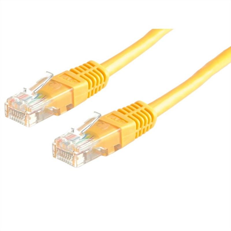 Медна пач корда Patch cable UTP Cat. 6 5m, Yellow 21.99.1562на ниска цена с бърза доставка - BestPC.BG