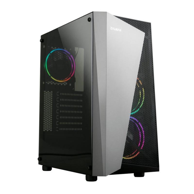 Zalman кутия Case ATX - S4 PLUS RGB - ZM-S4-PLUSна ниска цена с бърза доставка - BestPC.BG