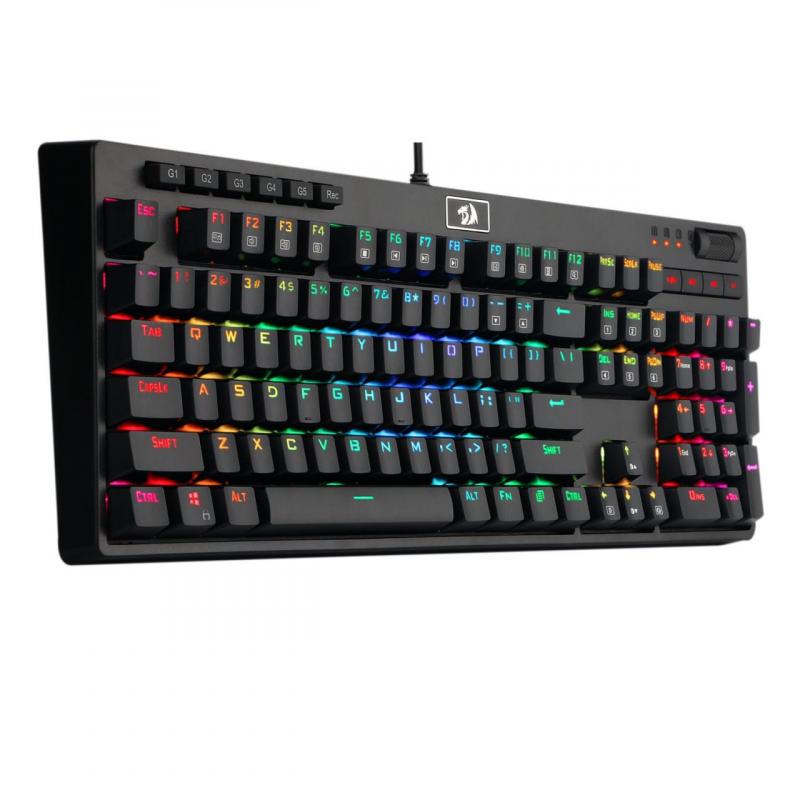 Клавиатура Redragon Manyu механична геймърска RGB K579RGB-BK Blue Switchesна ниска цена с бърза доставка - BestPC.BG