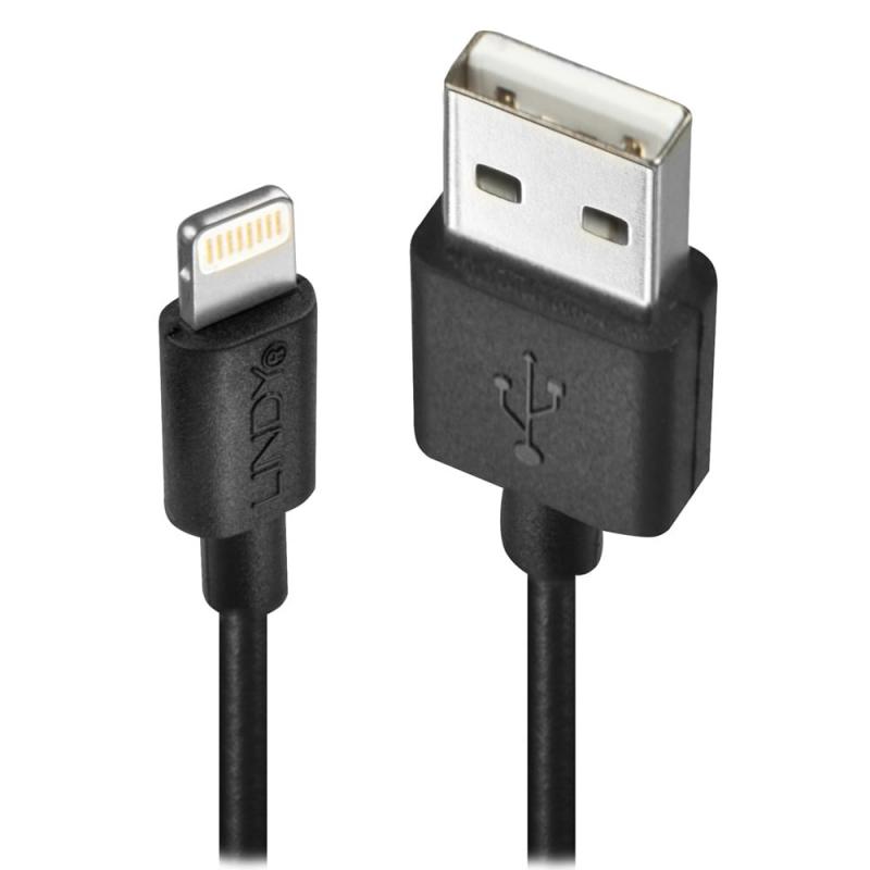 31320 : : Kабел USB към Lightning за iPhone, iPad и iPod, MFi, 1m