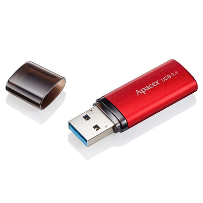 USB флаш памет Flash U3.1, 64GB, Apacer AP64GAH25BR, Redна ниска цена с бърза доставка - BestPC.BG