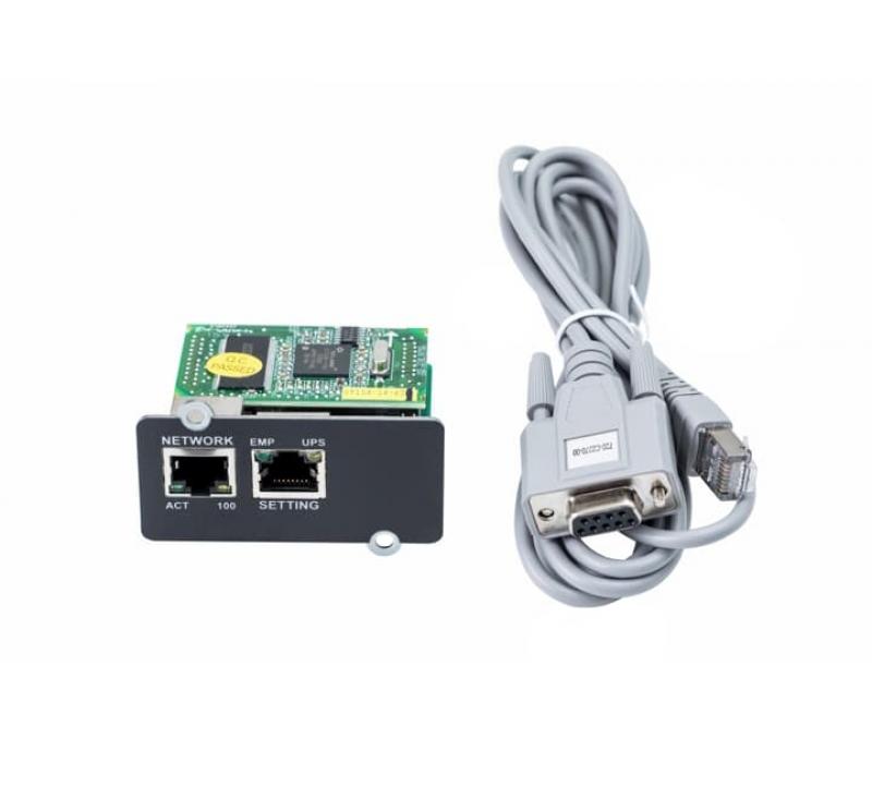 Аксесоар за UPS ABB Mini Winpower SNMP Card For PowerValue 11T G2 1-3k only. Includes SPS softwareна ниска цена с бърза доставка - BestPC.BG