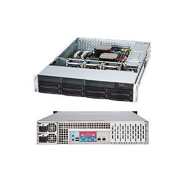 Сървърен компонент SUPERMICRO SuperChassis CSE-825TQ-R740LPB, 2U Rack-Mountable, 8x3.5" HS HDD baysна ниска цена с бърза доставка - BestPC.BG