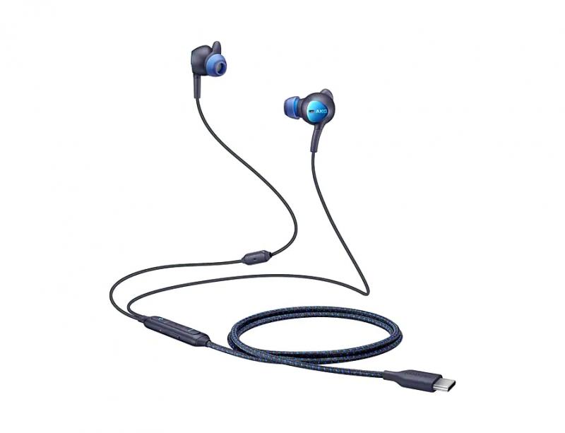 Слушалки Samsung ANC Type-C Earphones, Microphone, Blackна ниска цена с бърза доставка - BestPC.BG