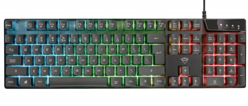 Клавиатура TRUST GXT 835 Azor Gaming Keyboard USна ниска цена с бърза доставка - BestPC.BG