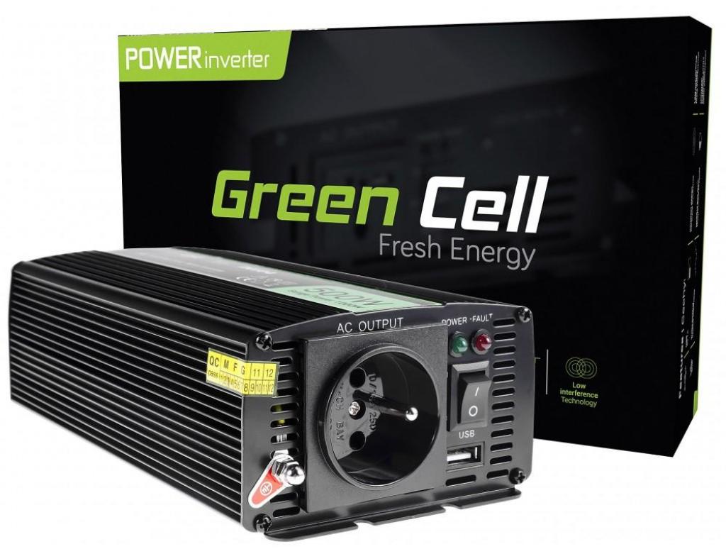 Инвертор GREEN CELL 24V-500Wна ниска цена с бърза доставка - BestPC.BG