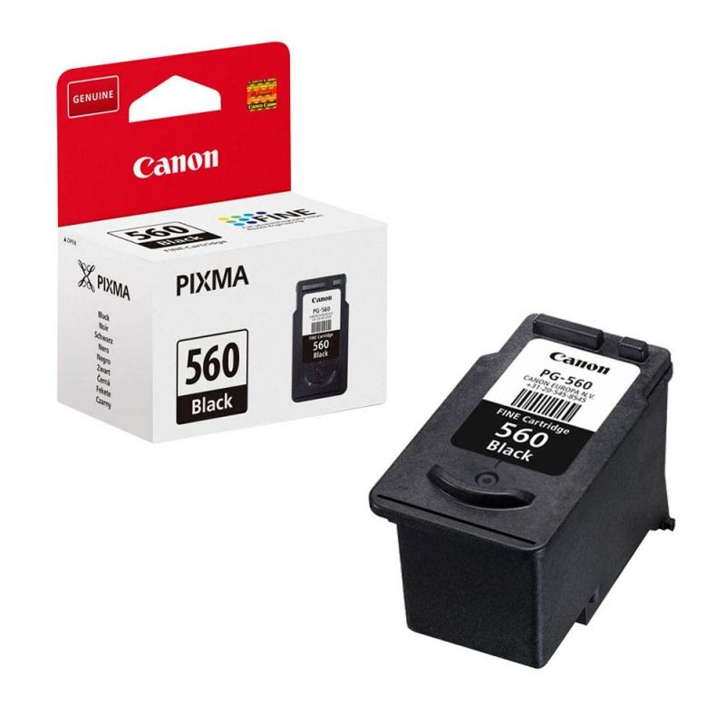 Касета с мастило Canon PG-560 BKна ниска цена с бърза доставка - BestPC.BG