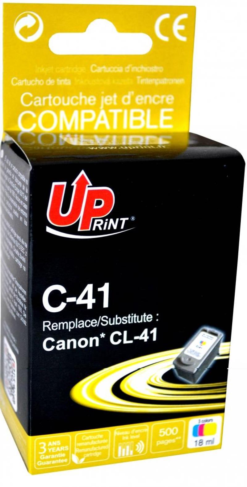 Касета с мастило Мастилница UPRINT CL-41 CANON, Colorна ниска цена с бърза доставка - BestPC.BG