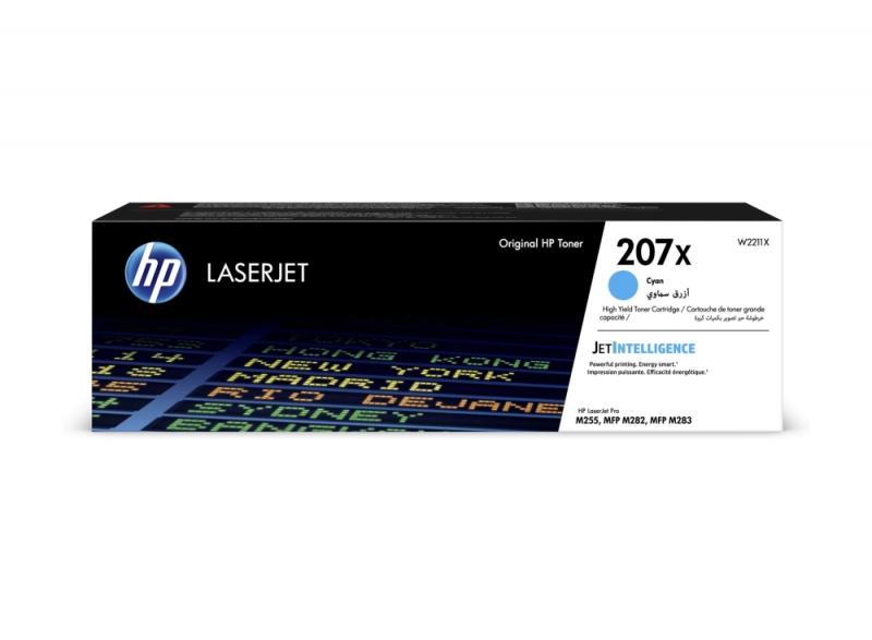 Тонер за лазерен принтер HP 207X Cyan LaserJet Toner Cartridgeна ниска цена с бърза доставка - BestPC.BG