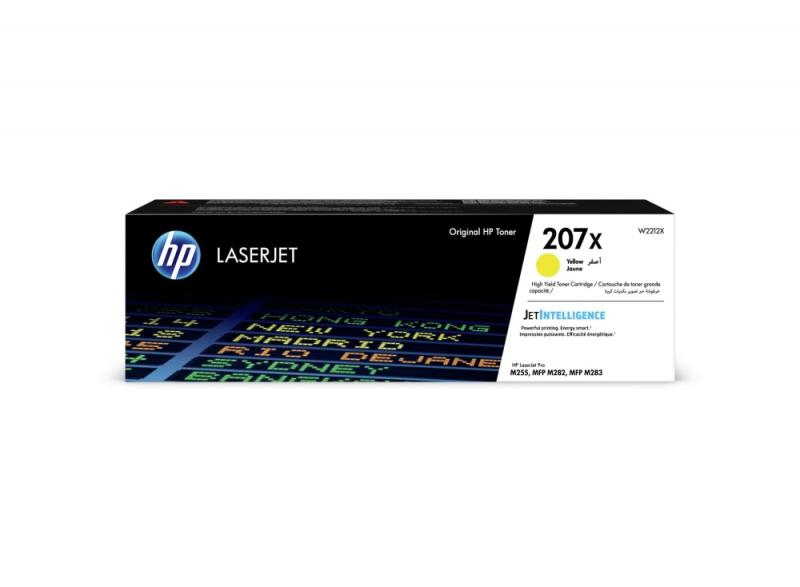 Тонер за лазерен принтер HP 207X Yellow LaserJet Toner Cartridgeна ниска цена с бърза доставка - BestPC.BG
