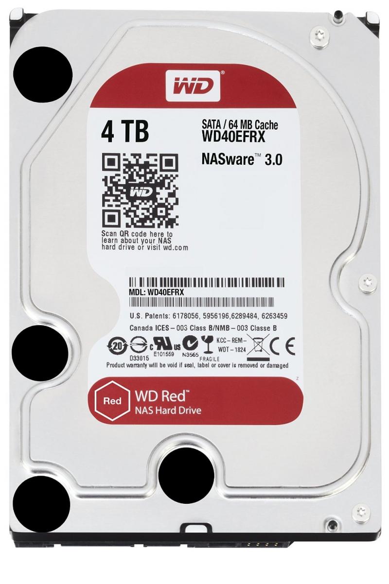 HDD NAS Western Digital Red 4TB ( 3.5", 256MB, 5400 RPM, SATA 6Gb-s )на ниска цена с бърза доставка - BestPC.BG