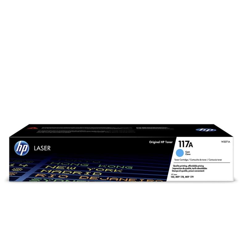 Тонер за лазерен принтер HP 117A Cyan Original Laser Toner Cartridgeна ниска цена с бърза доставка - BestPC.BG
