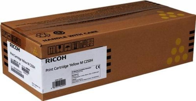 Тонер касета Ricoh M C250 UHY, 6300 копия, P C301W - M C250FW, Yellowна ниска цена с бърза доставка - BestPC.BG