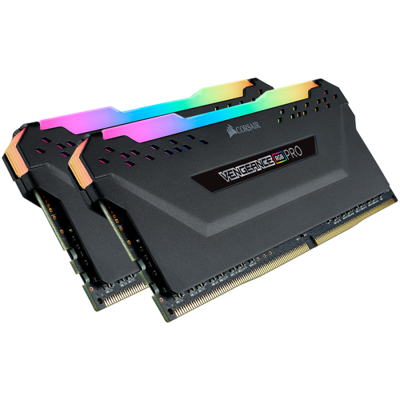 Памет 2x8GB DDR4 3200 CORSAIR VENGEANCE RGB KITна ниска цена с бърза доставка - BestPC.BG