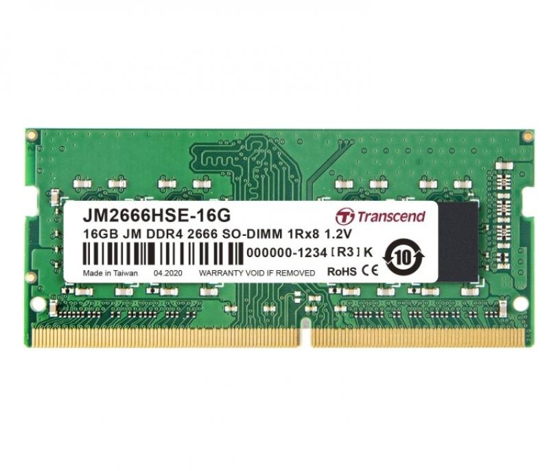 Памет 16GB DDR4 SoDIMM 2666 Transcendна ниска цена с бърза доставка - BestPC.BG