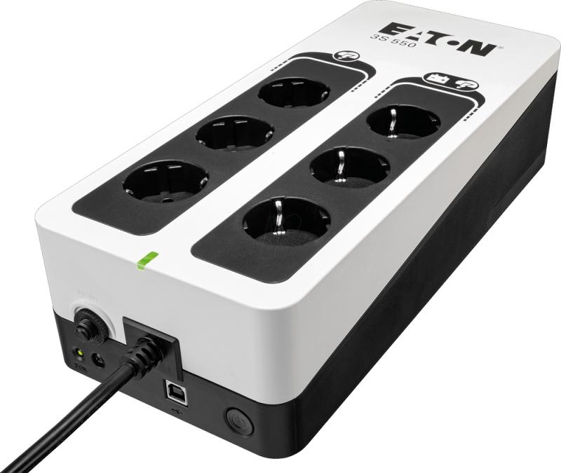 Непрекъсваемо захранване (UPS) Eaton 3S 550 DINна ниска цена с бърза доставка - BestPC.BG