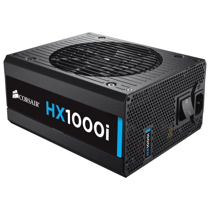 Захранване Corsair PSU 1000W Professional Platinum Series HX1000i, EU versionна ниска цена с бърза доставка - BestPC.BG