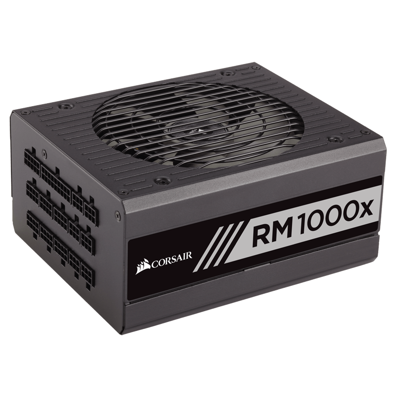 Захранване Corsair PSU Enthusiast Series RM1000x Power Supply, Fully Modular 80 Plus Gold 1000 Wattна ниска цена с бърза доставка - BestPC.BG