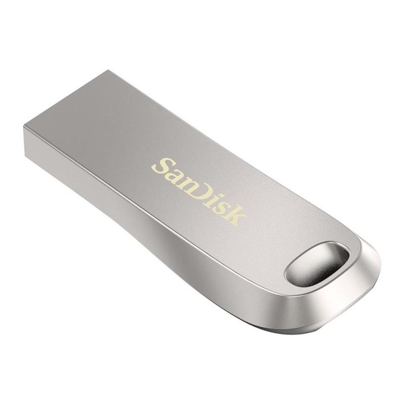 SanDisk Ultra Luxe, USB 3.1 Gen 1, 64GB, Сребристна ниска цена с бърза доставка - BestPC.BG