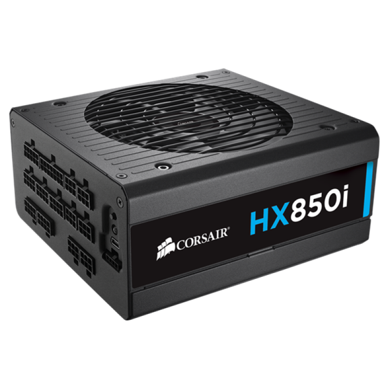 Захранване Corsair PSU 850W Professional Platinum Series HX850i, EU versionна ниска цена с бърза доставка - BestPC.BG