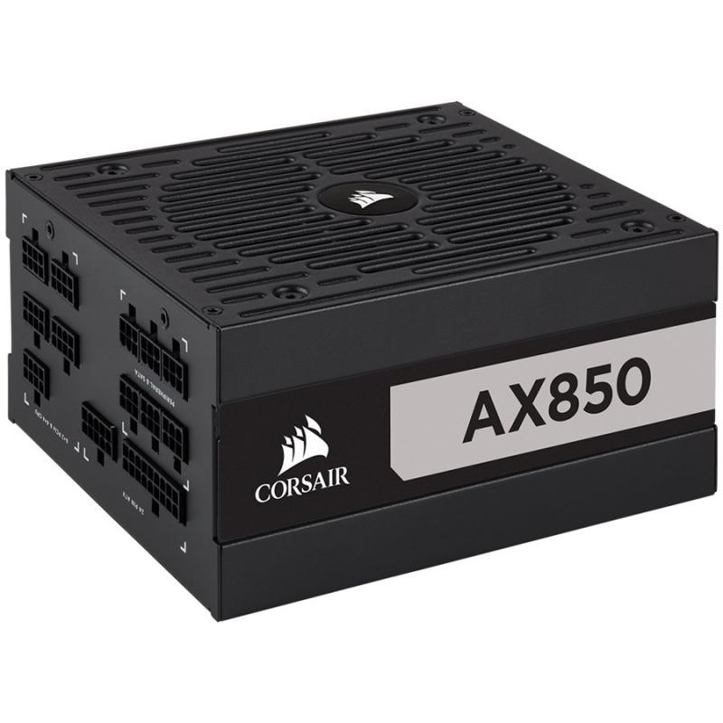 Захранване Corsair PSU AX Series, 850 Watt, Titanium, Fully Modular Power Supply, EU Versionна ниска цена с бърза доставка - BestPC.BG