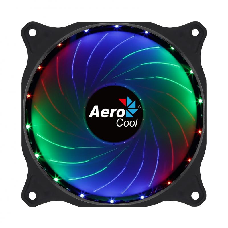 AeroCool вентилатор Fan 120 mm - Cosmo 12 - Fixed RGB - ACF3-NA10117.11на ниска цена с бърза доставка - BestPC.BG