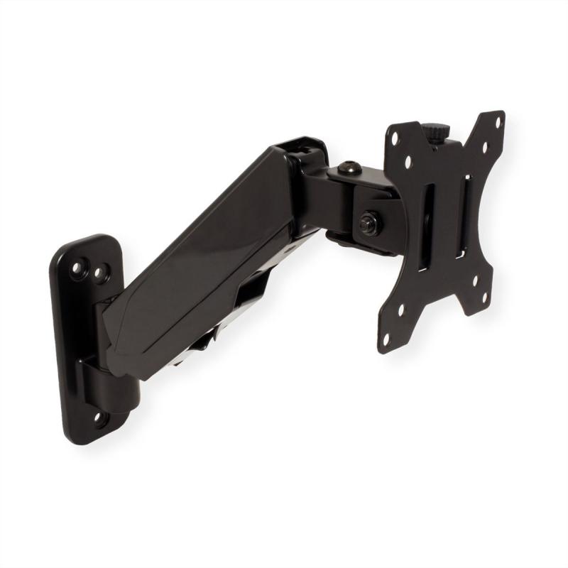 VALUE 17.99.1190 :: Стойка за монитор, за стена, 4 шарнира, Pivot, черенна ниска цена с бърза доставка - BestPC.BG