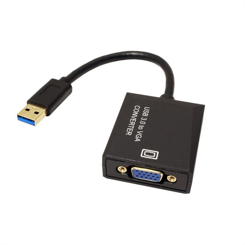 VALUE 12.99.1037 :: USB Display адаптер, USB 3.2 Gen 1 to VGAна ниска цена с бърза доставка - BestPC.BG