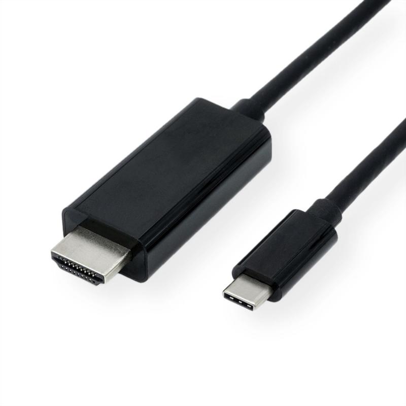 VALUE 11.99.5840 :: Type C - HDMI кабел, M-M, 1.0 мна ниска цена с бърза доставка - BestPC.BG
