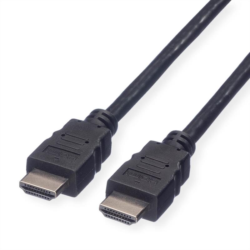 VALUE 11.99.5534 :: HDMI High Speed кабел, M-M, черен, 15.0 мна ниска цена с бърза доставка - BestPC.BG