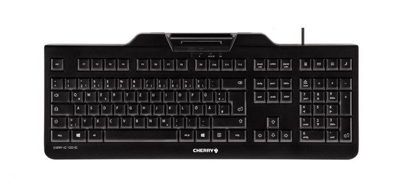 Жична клавиатура CHERRY KC 1000 SCна ниска цена с бърза доставка - BestPC.BG