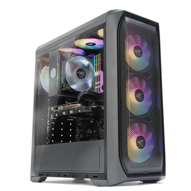 Кутия Case ATX - N5 MF - 4 x 120mm Fixed RGBна ниска цена с бърза доставка - BestPC.BG