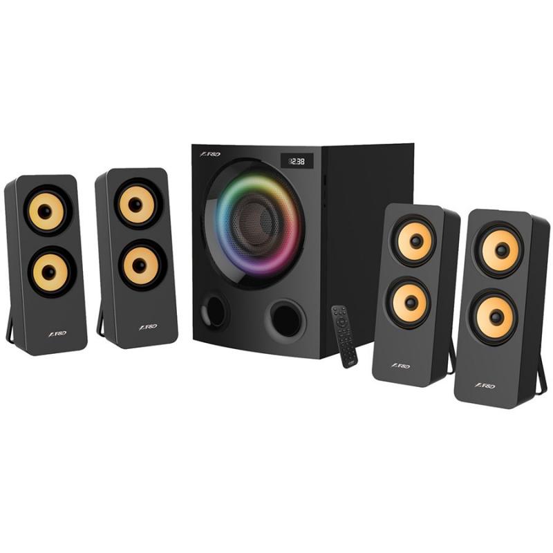Озвучителна система T-70X - Multimedia Speakers F&D T-70X, 2.0 Floor Standing Speaker, BT 5.0, 80Wx2(RMS)на ниска цена с бърза доставка - BestPC.BG