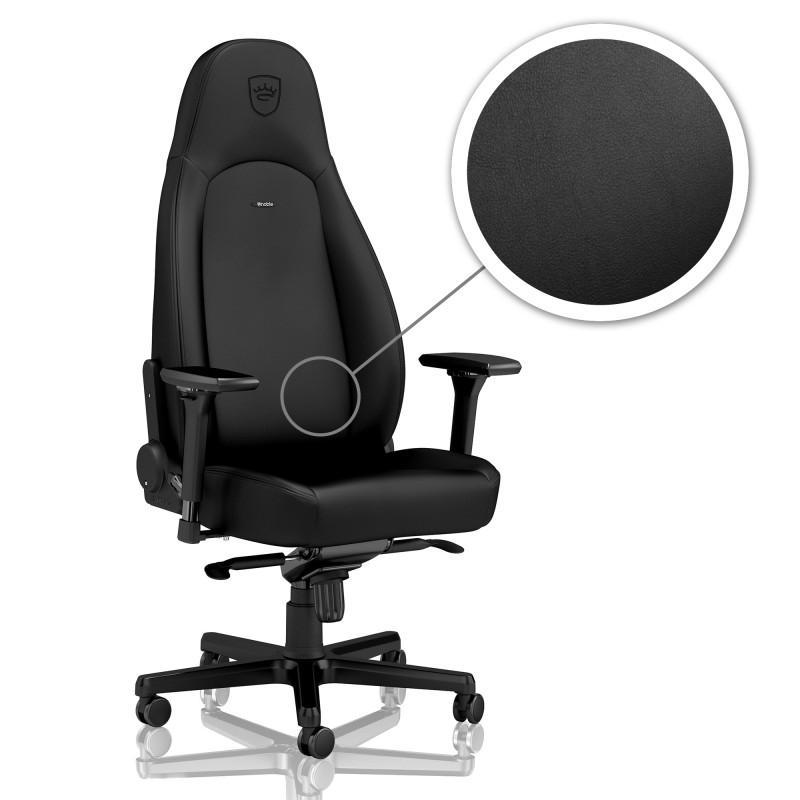 Геймърски стол noblechairs ICON, Black Editionна ниска цена с бърза доставка - BestPC.BG