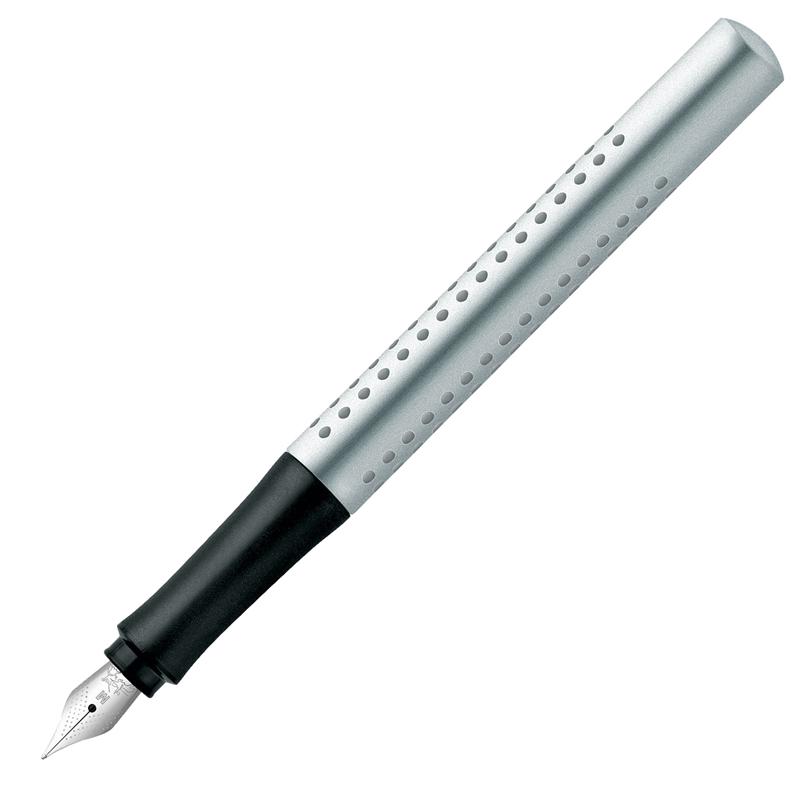Faber-Castell Писалка Grip 2011, M, сивана ниска цена с бърза доставка - BestPC.BG