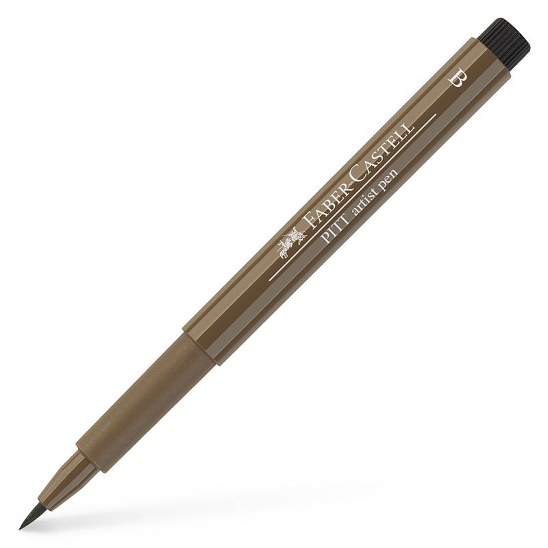 Faber-Castell Маркер-четка Pitt Artist Pen, B, № 178, нугана ниска цена с бърза доставка - BestPC.BG