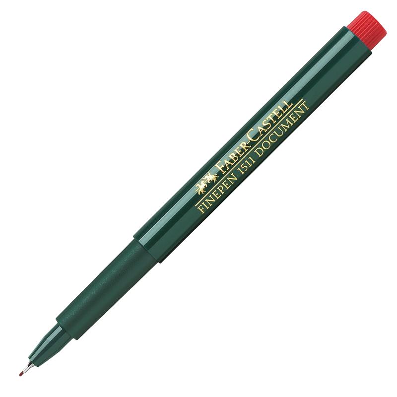Faber-Castell Тънкописец 1511, 0.4 mm, червенна ниска цена с бърза доставка - BestPC.BG