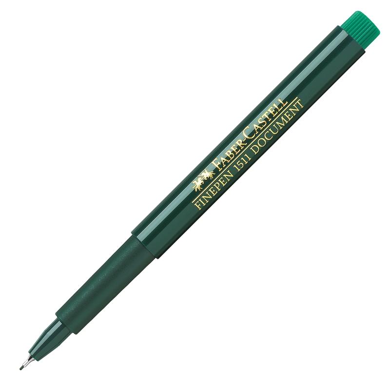Faber-Castell Тънкописец 1511, 0.4 mm, зеленна ниска цена с бърза доставка - BestPC.BG