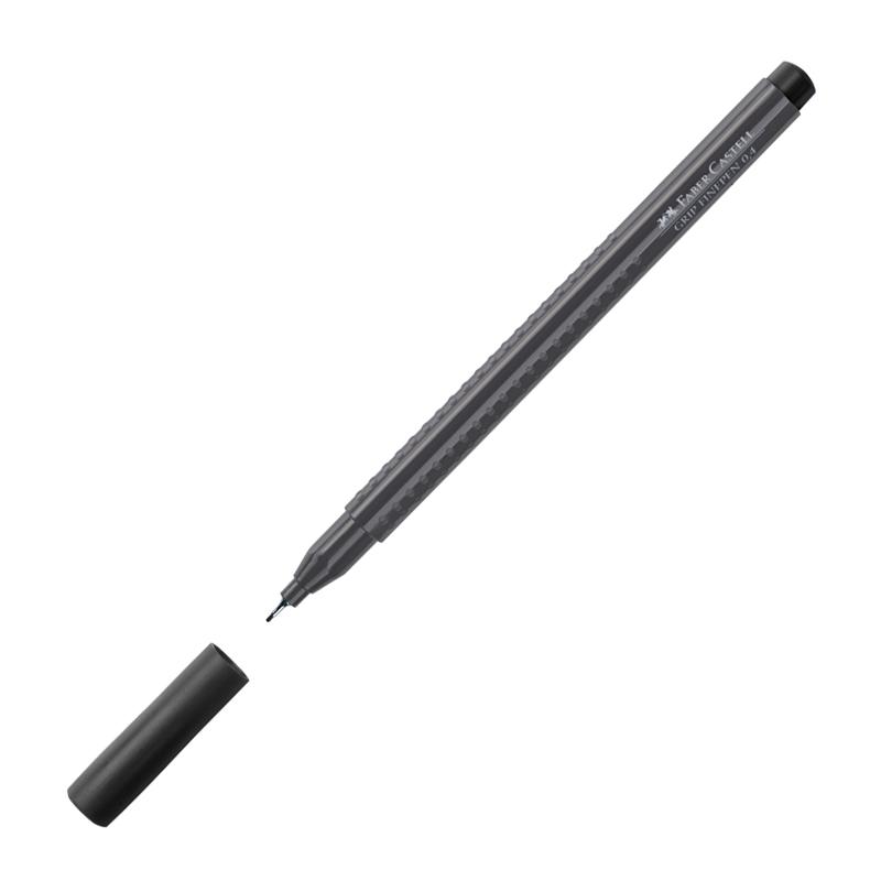Faber-Castell Тънкописец Grip, 0.4 mm, черенна ниска цена с бърза доставка - BestPC.BG
