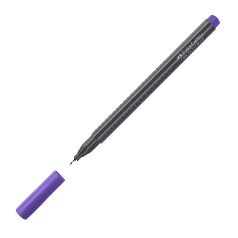 Faber-Castell Тънкописец Grip, 0.4 mm, тъмновиолетовна ниска цена с бърза доставка - BestPC.BG