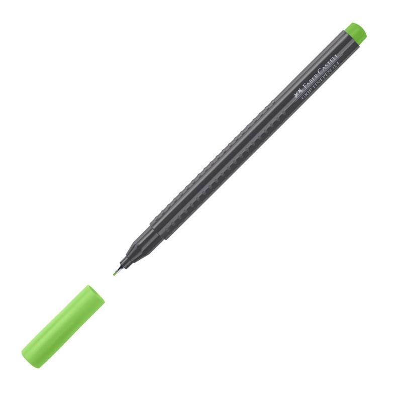 Faber-Castell Тънкописец Grip, 0.4 mm, тревистозеленна ниска цена с бърза доставка - BestPC.BG