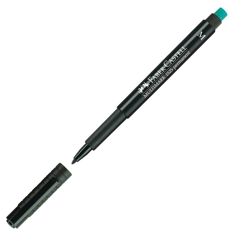 Faber-Castell Тънкописец 1525 OHP M, перманентен, 1.0 mm, черенна ниска цена с бърза доставка - BestPC.BG