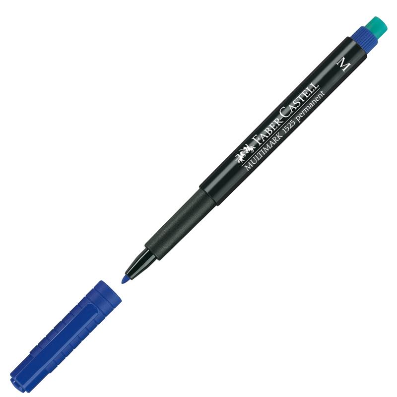Faber-Castell Тънкописец 1525 OHP M, перманентен, 1.0 mm, синна ниска цена с бърза доставка - BestPC.BG
