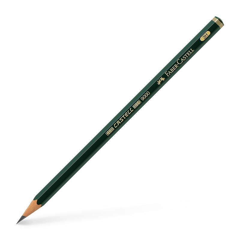 Faber-Castell Молив Castell 9000, чернографитен, 3Hна ниска цена с бърза доставка - BestPC.BG