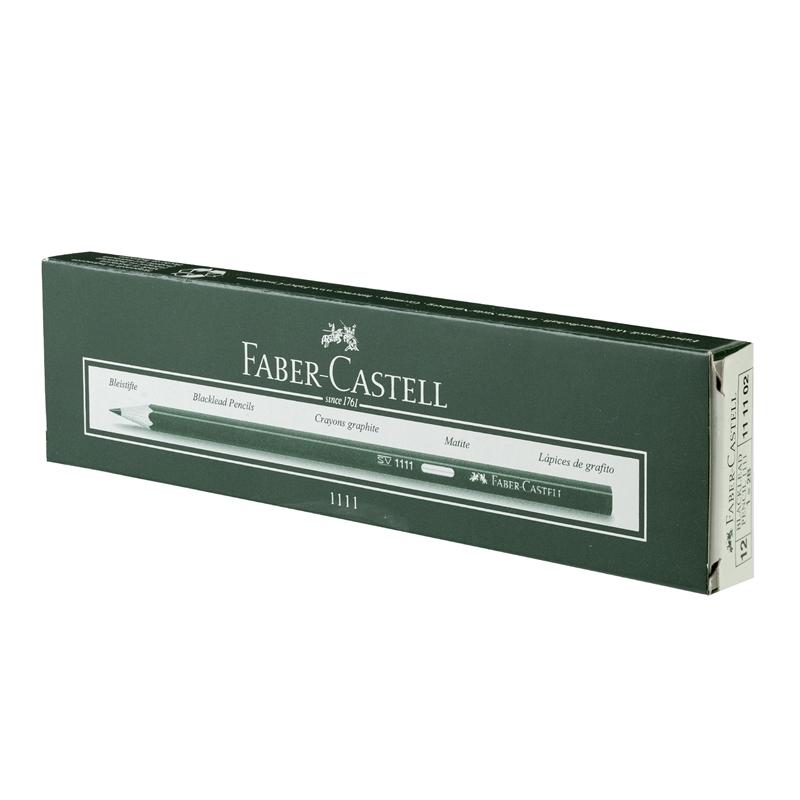Faber-Castell Молив 1111, чернографитен, 2B, 12 брояна ниска цена с бърза доставка - BestPC.BG